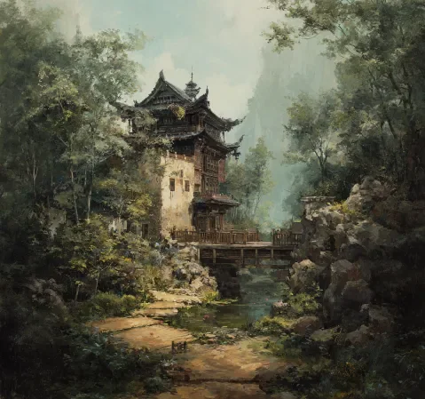 悬疑方向作品条目封面，推理追凶题材